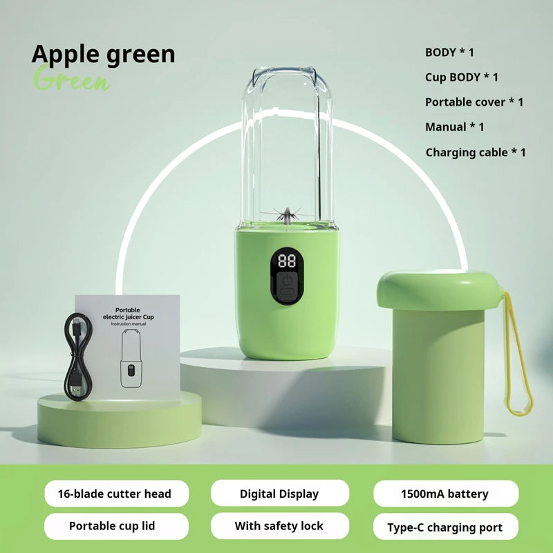 GlowBlend 16-Blade Portable Juicer