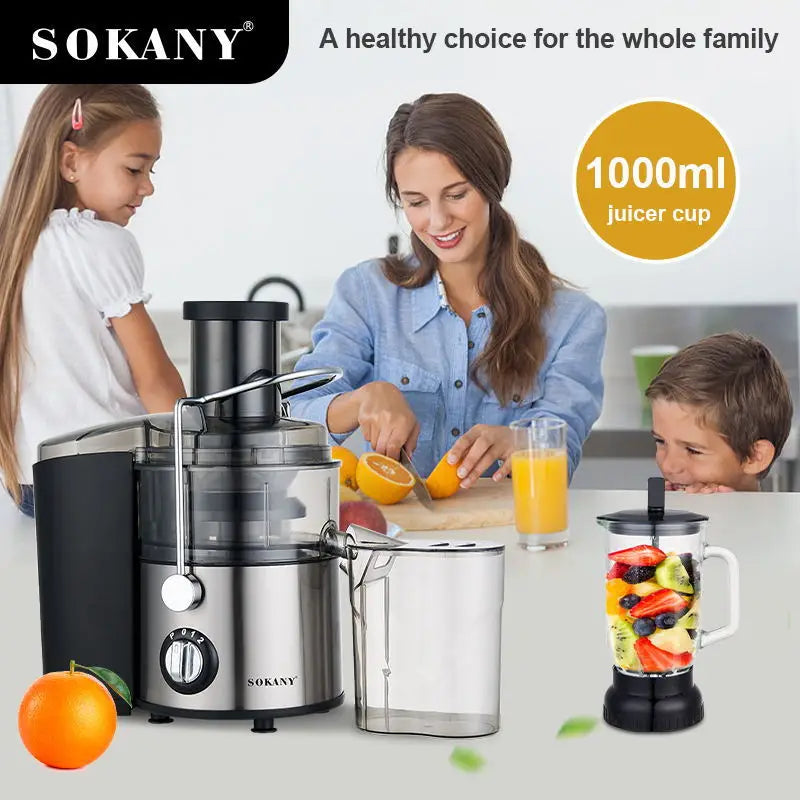 GlowBlend 4-in-1 800W Juicer Extractor