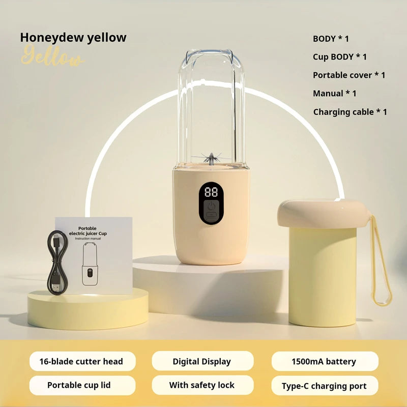 GlowBlend 16-Blade Portable Juicer