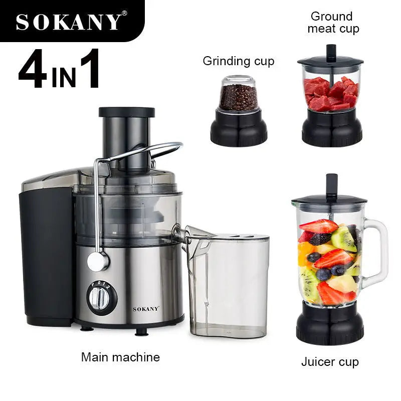 GlowBlend 4-in-1 800W Juicer Extractor