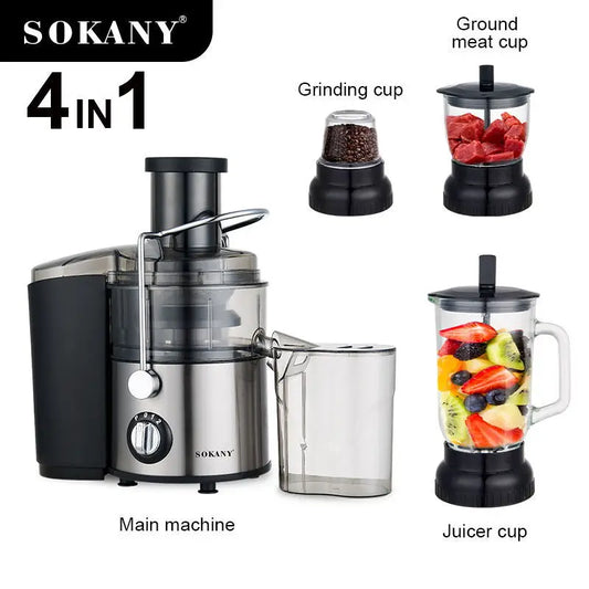 GlowBlend 4-in-1 800W Juicer Extractor