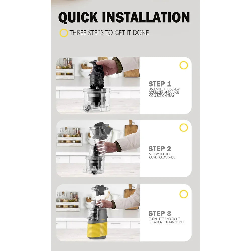 GlowBlend 250W Automatic Juice Press